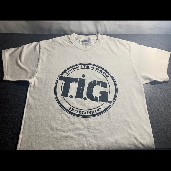 OFFICIAL “Think It’s a Game” (TIG Records) Tee. - Picture 1 of 4
